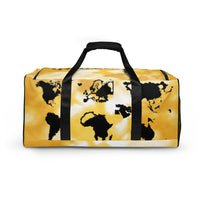 City to City Gold Watercolor Duffle bag