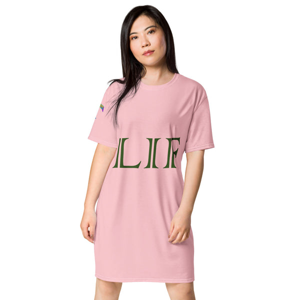 Monogram T-shirt dress