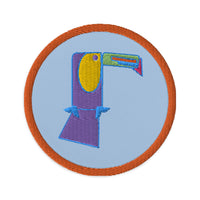 City to City Toucan Lou Embroidered patch