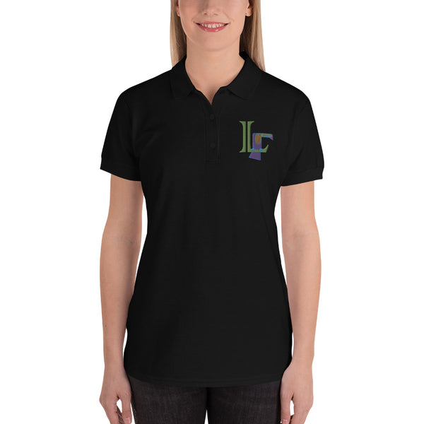 Monogram Toucan Embroidered Women's Polo Shirt