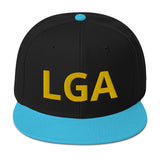 City to City Snapback Hat La Guardia Airport Code