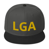 City to City Snapback Hat La Guardia Airport Code