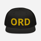 City to City Snapback Hat O'hare Intl. Airport Code