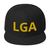 City to City Snapback Hat La Guardia Airport Code