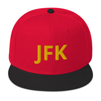 City to City Snapback Hat John F. Kennedy Intl. Airport Code