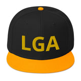 City to City Snapback Hat La Guardia Airport Code