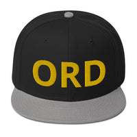 City to City Snapback Hat O'hare Intl. Airport Code