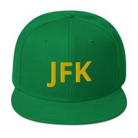 City to City Snapback Hat John F. Kennedy Intl. Airport Code