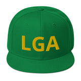 City to City Snapback Hat La Guardia Airport Code