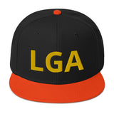 City to City Snapback Hat La Guardia Airport Code