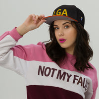 City to City Snapback Hat La Guardia Airport Code