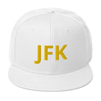 City to City Snapback Hat John F. Kennedy Intl. Airport Code