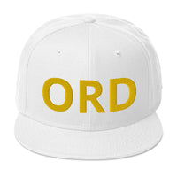 City to City Snapback Hat O'hare Intl. Airport Code