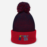 Toucan Lou SKLY SZN Pom-Pom Beanie