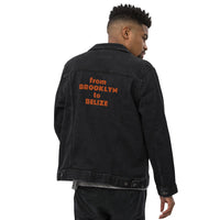 City to City Unisex denim jacket BROOKLYN to BELIZE