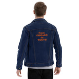 City to City Unisex denim jacket CHICAGO to TOKYO