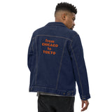 City to City Unisex denim jacket CHICAGO to TOKYO