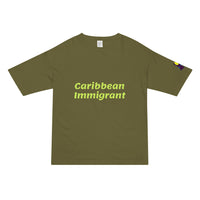 Caribbean Immigrant Unisex oversized t-shirt