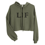 Monogram & Toucan Lou Crop Hoodie