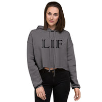 Monogram & Toucan Lou Crop Hoodie